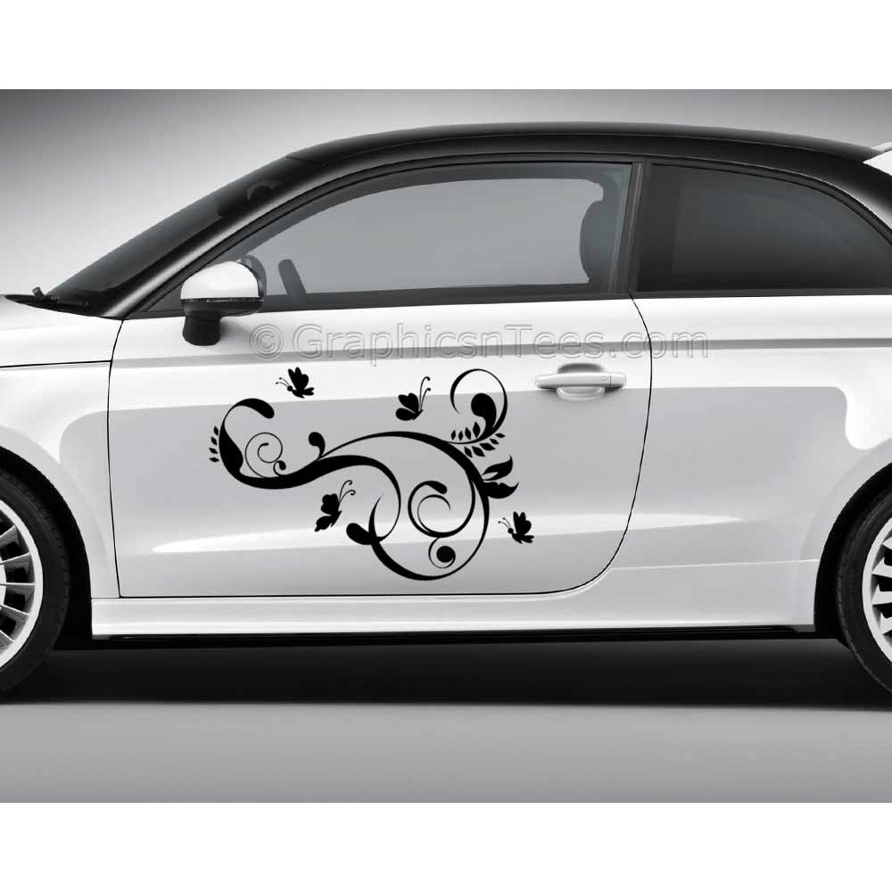 Butterfly Car Stickers Custom Graphic Decal Girly Car Stickers
