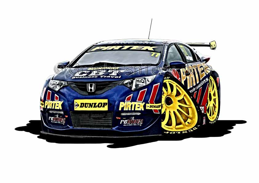 Honda racing btcc clothing #6