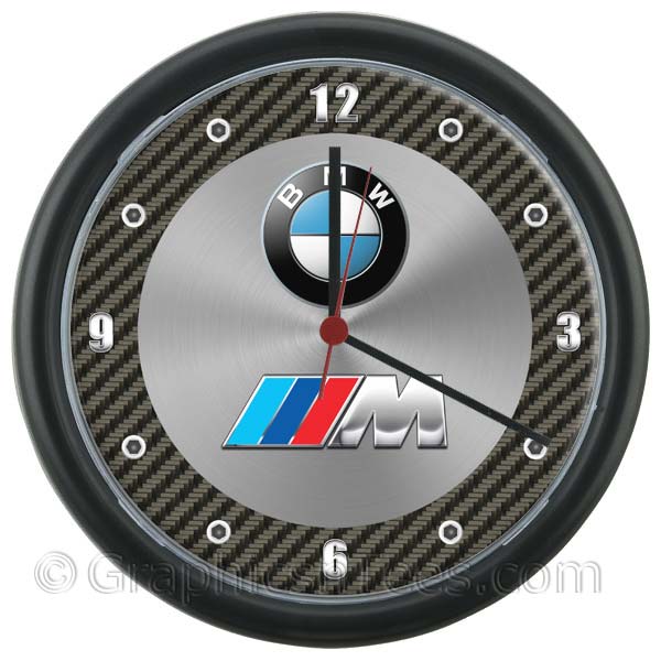 Bmw m wall clock #6