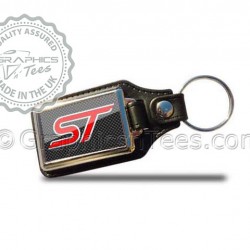 Ford ST Style Keyring (Colour Options Available), Mondeo, Focus, Fiesta, Transit