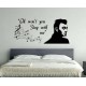 Sam Smith Stay With Me Song Lyrics, Romantic Bedroom Wall Quote Vinyl Mural Decal