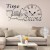 Time Spent with Family is Worth Every Second Inspirational Wall Sticker Quote, Living Room Home Vinyl Wall Art Decor Decal 03