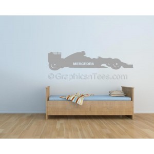Mercedes AMG Formula 1 F1 Racing Car Wall Art Graphic Decal