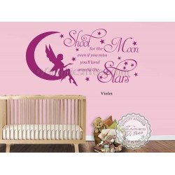thumbnail interactive-video image 1 of Twinkle Twinkle Little Star Nursery Wall Quote – Vinyl Transfer Sticker Decal, Black Matte 1 of 5