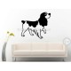 Cocker Springer Spaniel Dog Wall Sticker, Vinyl Mural Decal