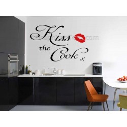 Kitchen Wall Sticker Happiness Is Homemade With 2 Red Hearts Family E - Kitchen Wall Art Stickers Australia