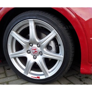 Honda TypeR Alloy Wheel Decals
