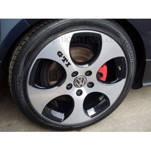 VW Volkswagen, Lupo, Polo, Golf GTI Alloy Wheel Decals