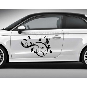 Butterfly Car Stickers, Custom Graphic Decal - Girly Car Stickers 