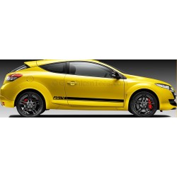 Renault Megane RS Side Stripe, Vinyl Graphic Decals Stickers