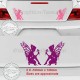Fairy Pixie Sticker, Car Bumper Body Vinyl Graphic Decals x 2