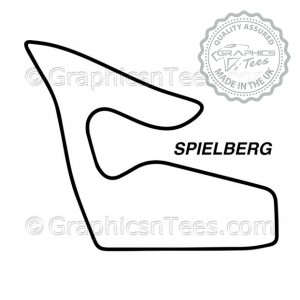 Austria Spielberg Race Track Sticker Vinyl Graphic Decal F1 Formula 1