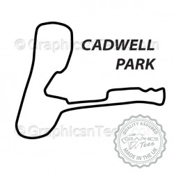 Cadwell Park Race Track Sticker Vinyl Graphic Decal F1 Formula 1